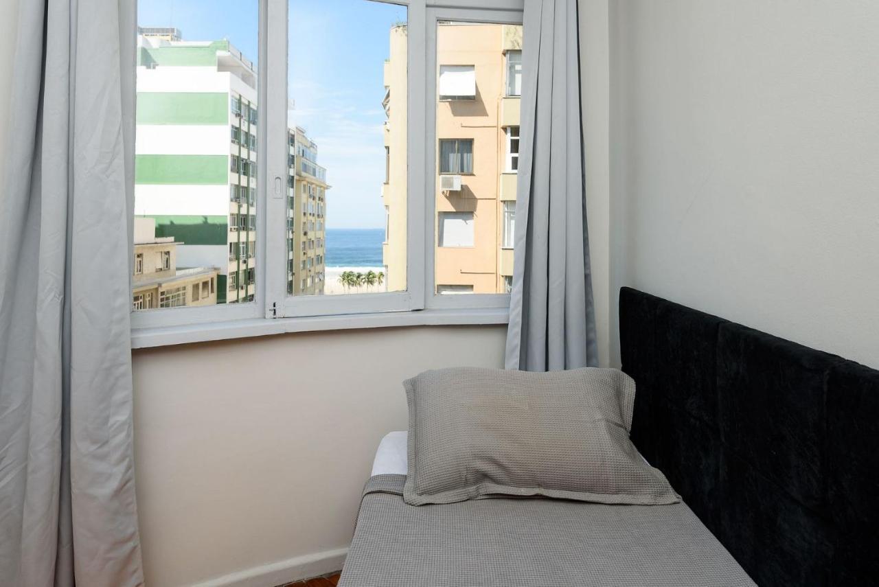 2 Quartos Em Copacabana C/ Vista-Mar | Pj 135/808 Rio de Janeiro Bagian luar foto