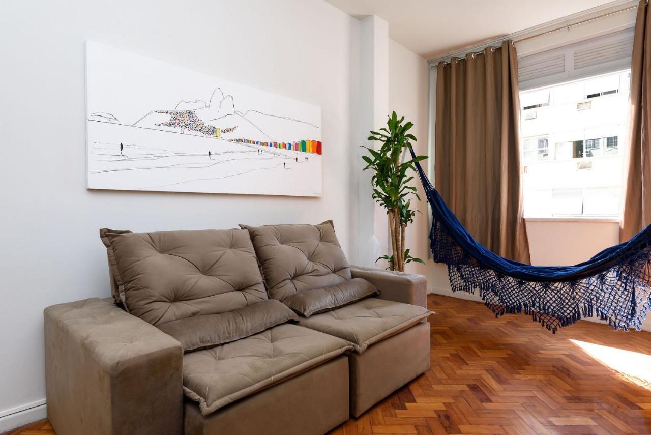 2 Quartos Em Copacabana C/ Vista-Mar | Pj 135/808 Rio de Janeiro Bagian luar foto